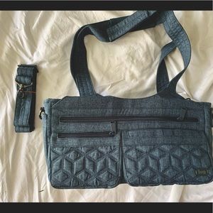 Lug streetcar in heathered blue